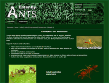 Tablet Screenshot of eatenbyants.de