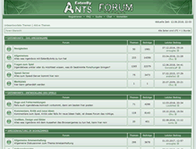 Tablet Screenshot of forum.eatenbyants.de
